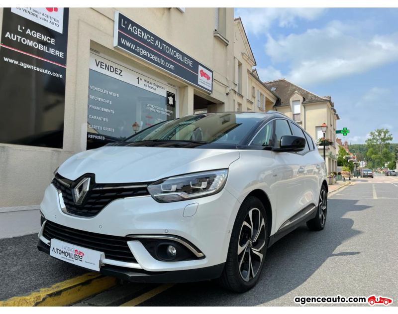 Acquisto Auto Usate, Auto Usate Economiche | Agenzia Automobiliare Renault Grand Scenic TCE 160cv EDC BOSE 7 PLACES Blanc Anno 2019 Automatique Essence